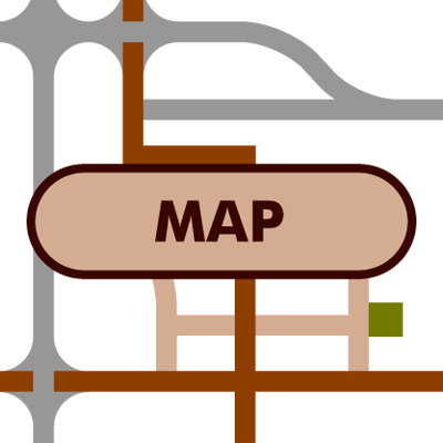 Map to Bible Baptist Church and Payne County Expo Center, Stillwater, Oklahoma